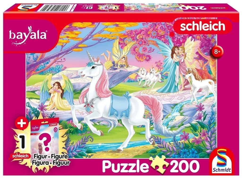 Schmidt Spiele Puzzle 200 Magiczna kraina + figurka G3