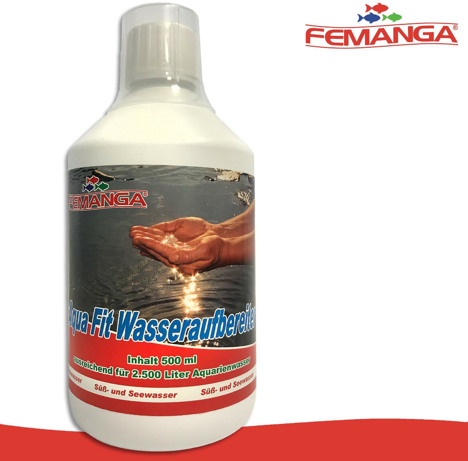 Femanga, Aqua Fit Wasseraufbereiter, Uzdatniacz do wody wodoci�gowej, 500ml