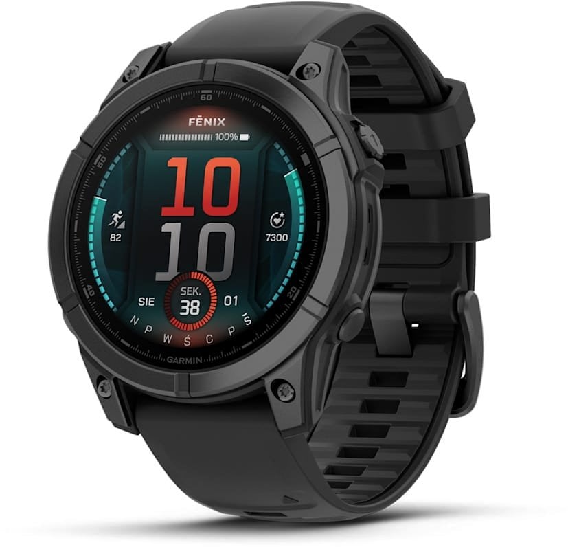 Zegarek sportowy Garmin Fenix E Czarny (010-03025-01)