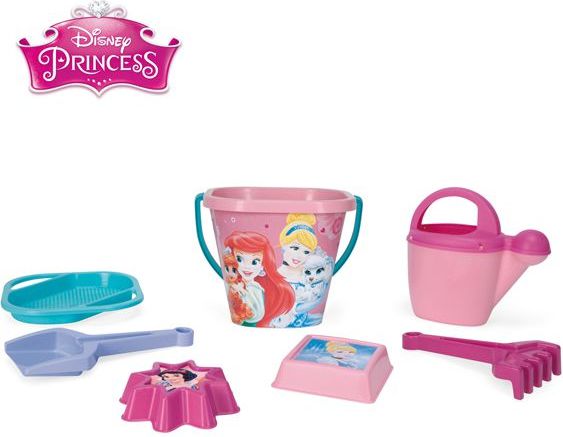 Wader Komplet do piasku 7 elementów Księżniczki (77542)