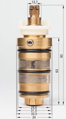 Deante Multi-System głowica termostatyczna (XNCC7GUP9)