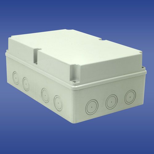 Elektro-Plast Puszka natynkowa hermetyczna pusta z osłabieniami 348 x 228mm IP65 PH-5A.2 szary (28.52)