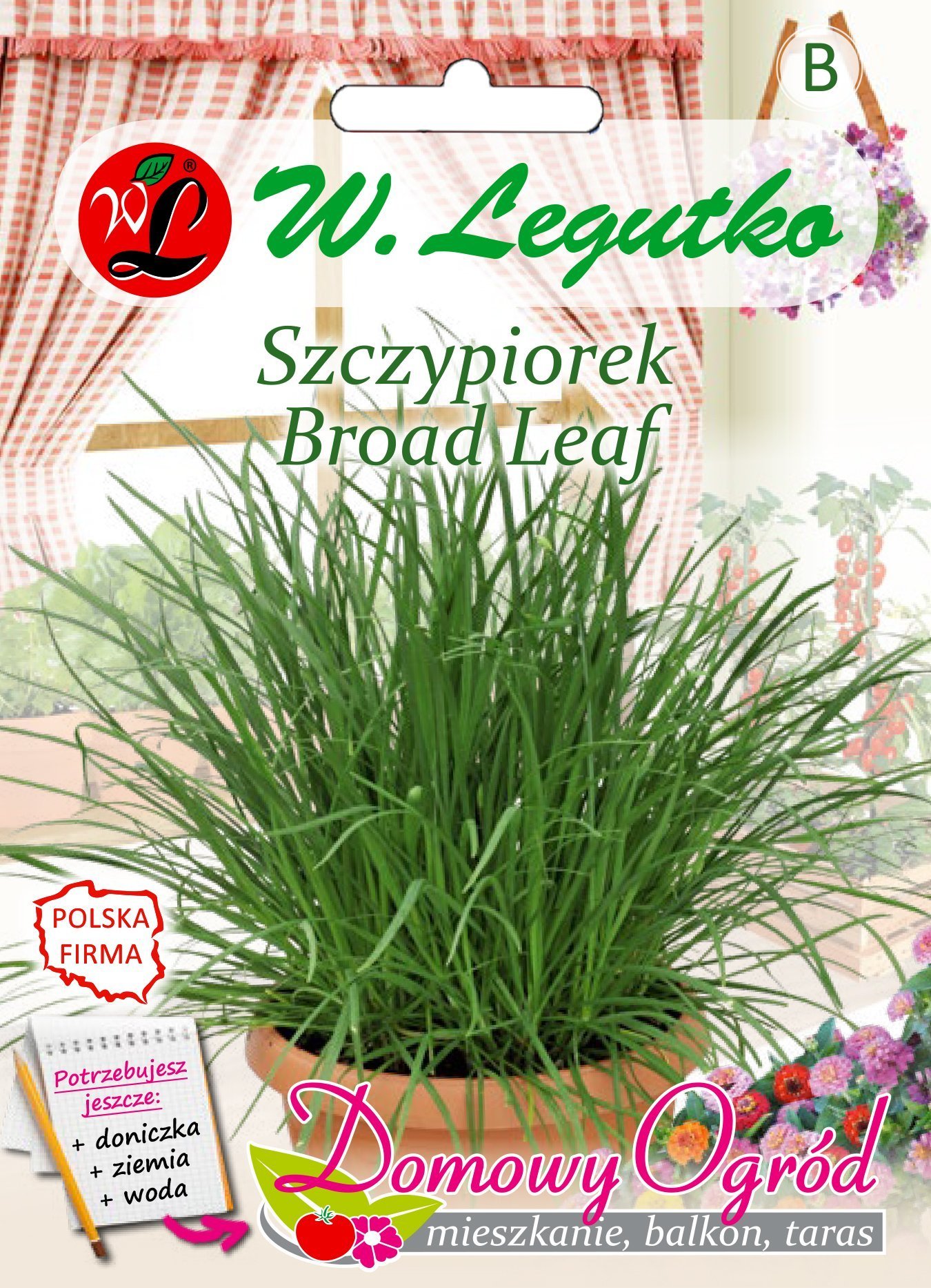 Legutko Nasiona Szczypiorek Broad Leaf, 2g Legutko