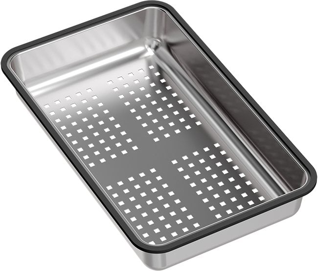 Wkładka stalowa ociekowa (380 x 230 x 60 mm) do Marc - stal szczotkowana (WS)