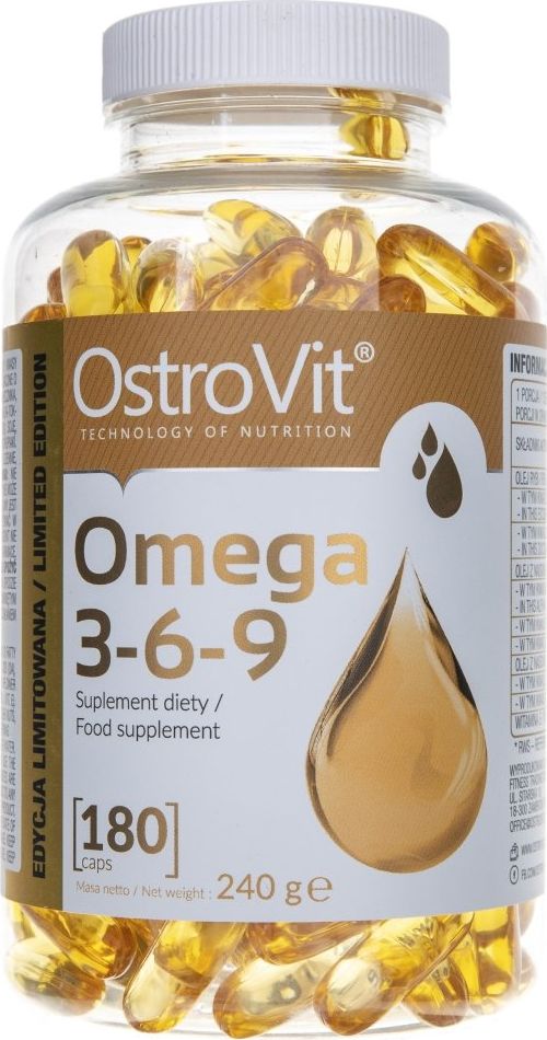 OstroVit OstroVit Omega 3-6-9 - 180 kapsułek