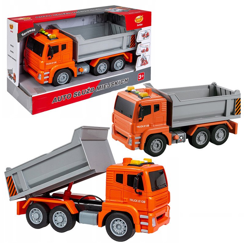 SMILY PLAY Auta pojazd służby miejskie wywrotka