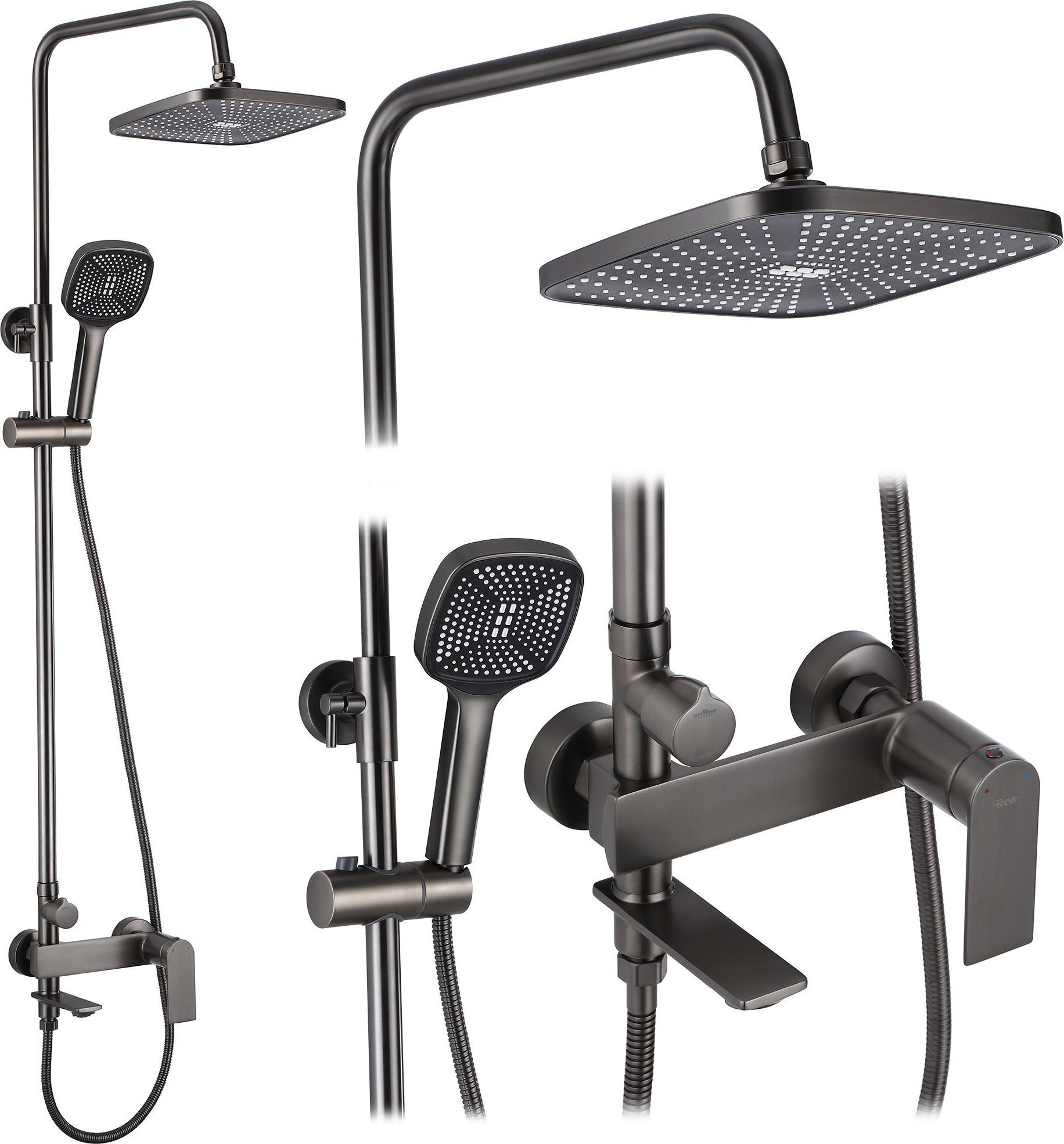 Rea Zestaw Prysznicowy REA STORM Tytan