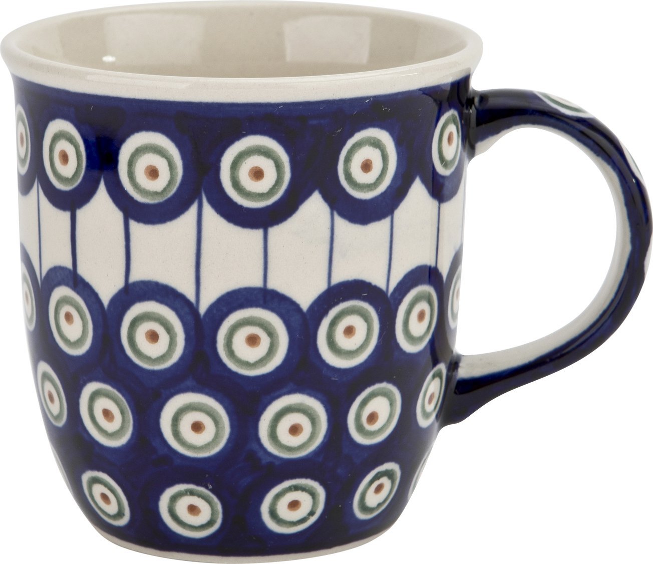 Bolesławiec Kubek ceramiczny 350 ml Bolesławiec Kropki 8