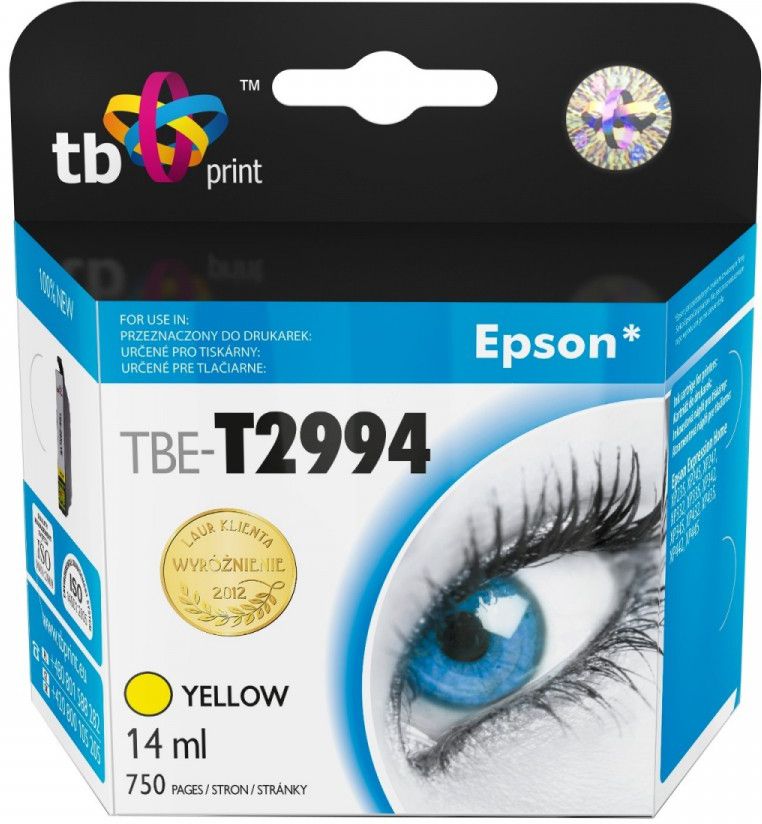 Tusz TB Print Tusz kompatybilny z Epson T2994, yellow (TBE-T2994)