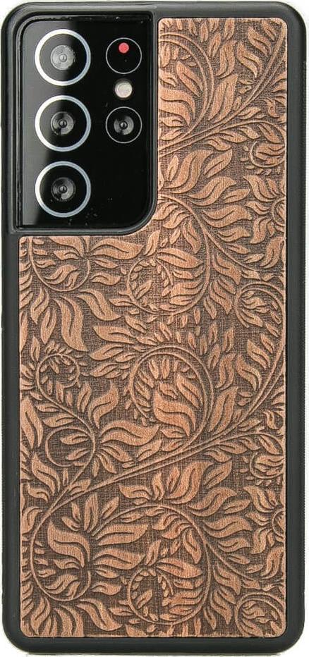BeWood Drewniane Etui Samsung Galaxy S21 Ultra LIŚCIE JABŁOŃ