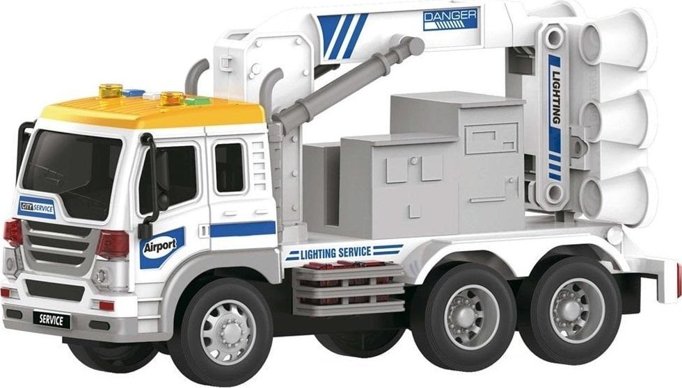 Ciężarówka 1:16 światło dźwięk