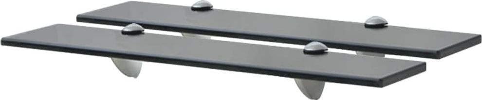 vidaXL Półka pod lustro 50cm czarny (3051528)