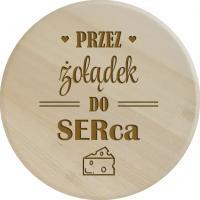 Deska do krojenia Koszulkowy do serwowania drewniana