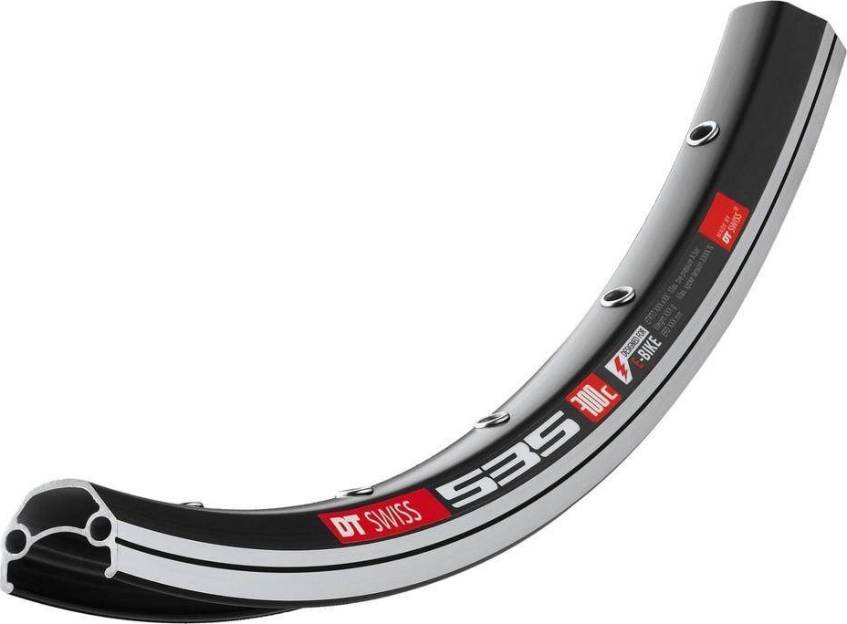 DT Swiss Obręcz DT Swiss 535 700C 28" (622-19) V-Brake, 32H, czarna