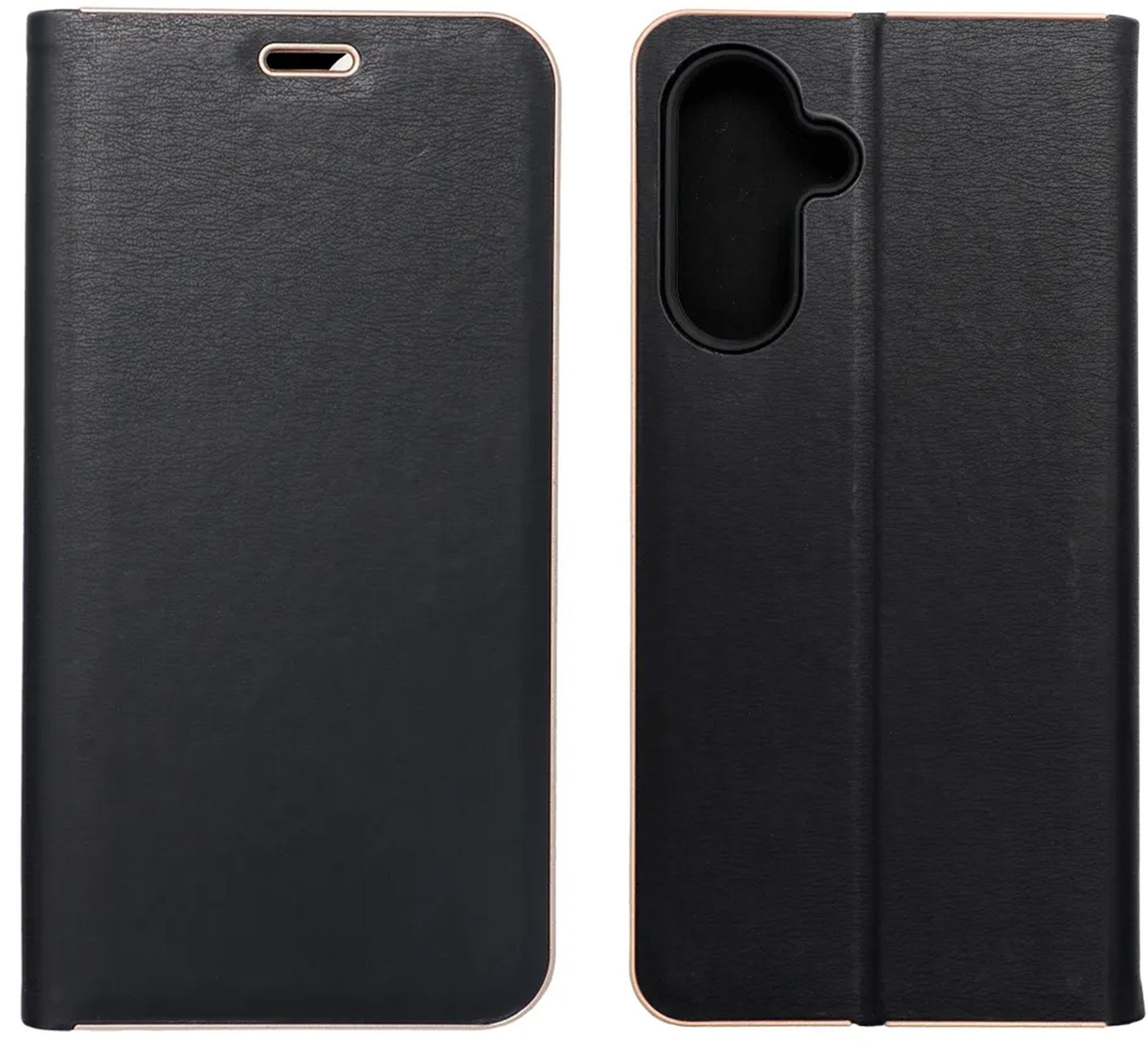 Kabura LUNA Book Gold do SAMSUNG A17 czarny