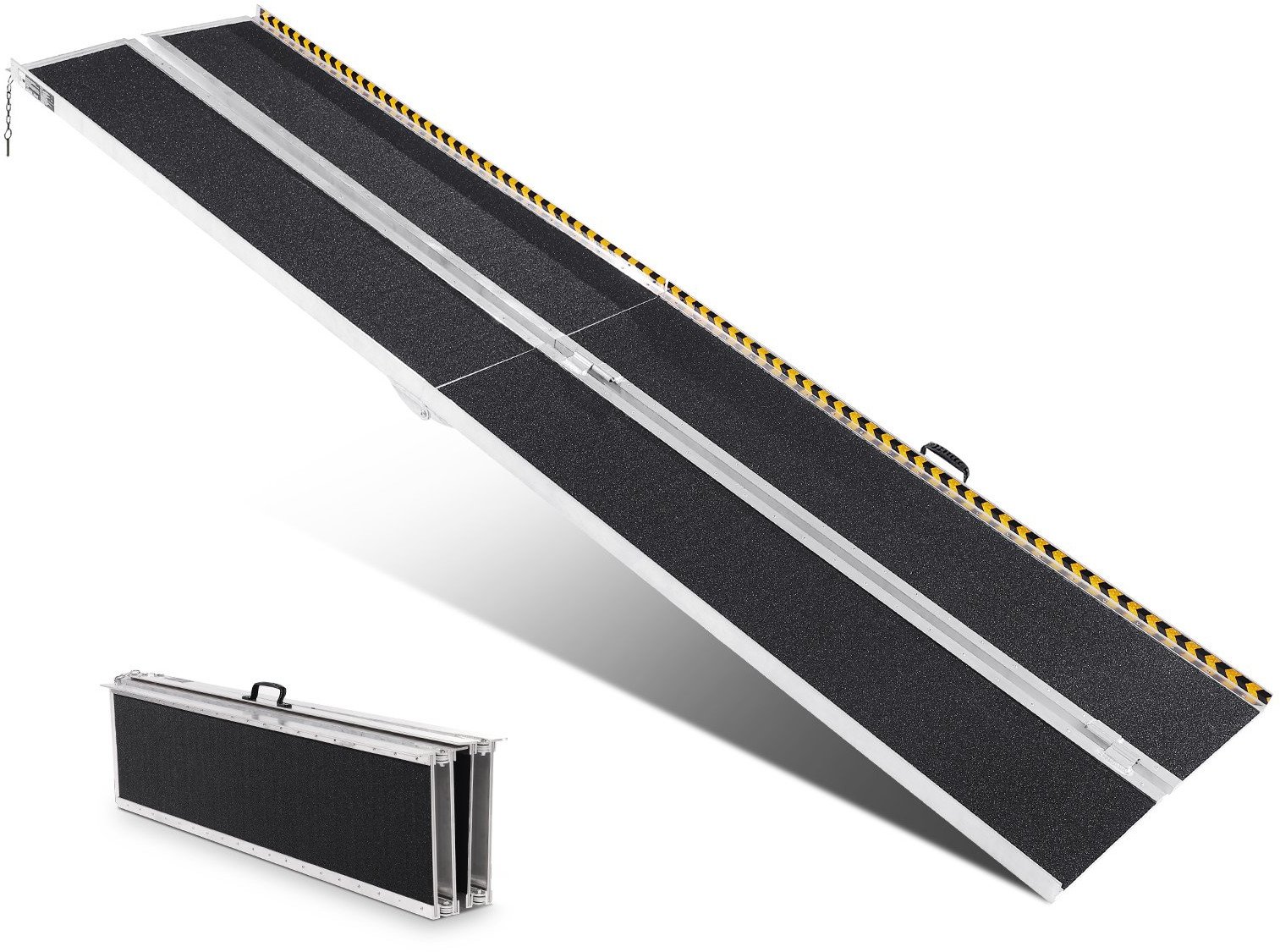 Przenośna Aluminiowa Rampa Najazd dla Wózków Inwalidzkich 304 cm