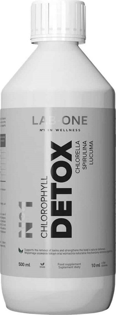 Lab One LAB ONE_N°1 Chlorophyll Detox suplement diety wspomagający oczyszczanie organizmu 500ml