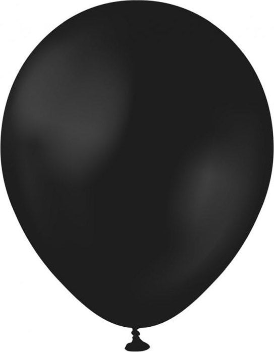 Balony Beauty&Charm pastelowe czarne 13cm 20szt