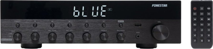 Fonestar Amplituner Hi-Fi 2x60W Bluetooth / Radio FM / USB wzmacniacz stereo Fonestar AS-6060