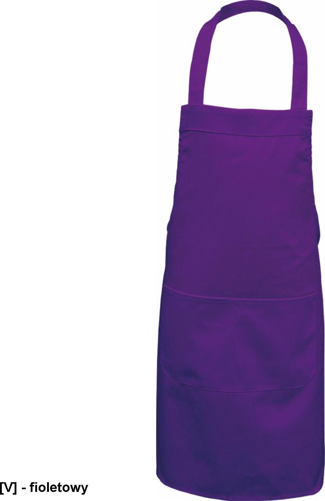 R.E.I.S. FPB-2K - Fartuch przedni: - fioletowy