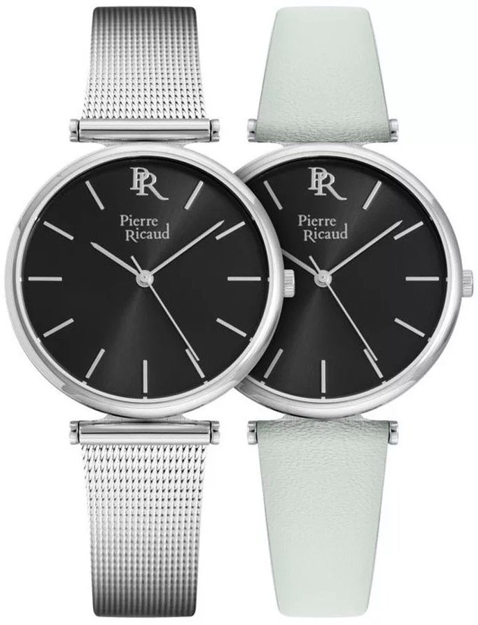 Zegarek damski Pierre Ricaud P22044.5114QG-SET srebrny