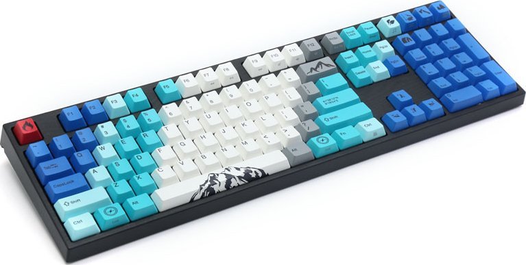 Klawiatura Triton Varmilo VEA108 Summit R1 Gaming Tastatur, MX-Brown, weie LED - US Layout