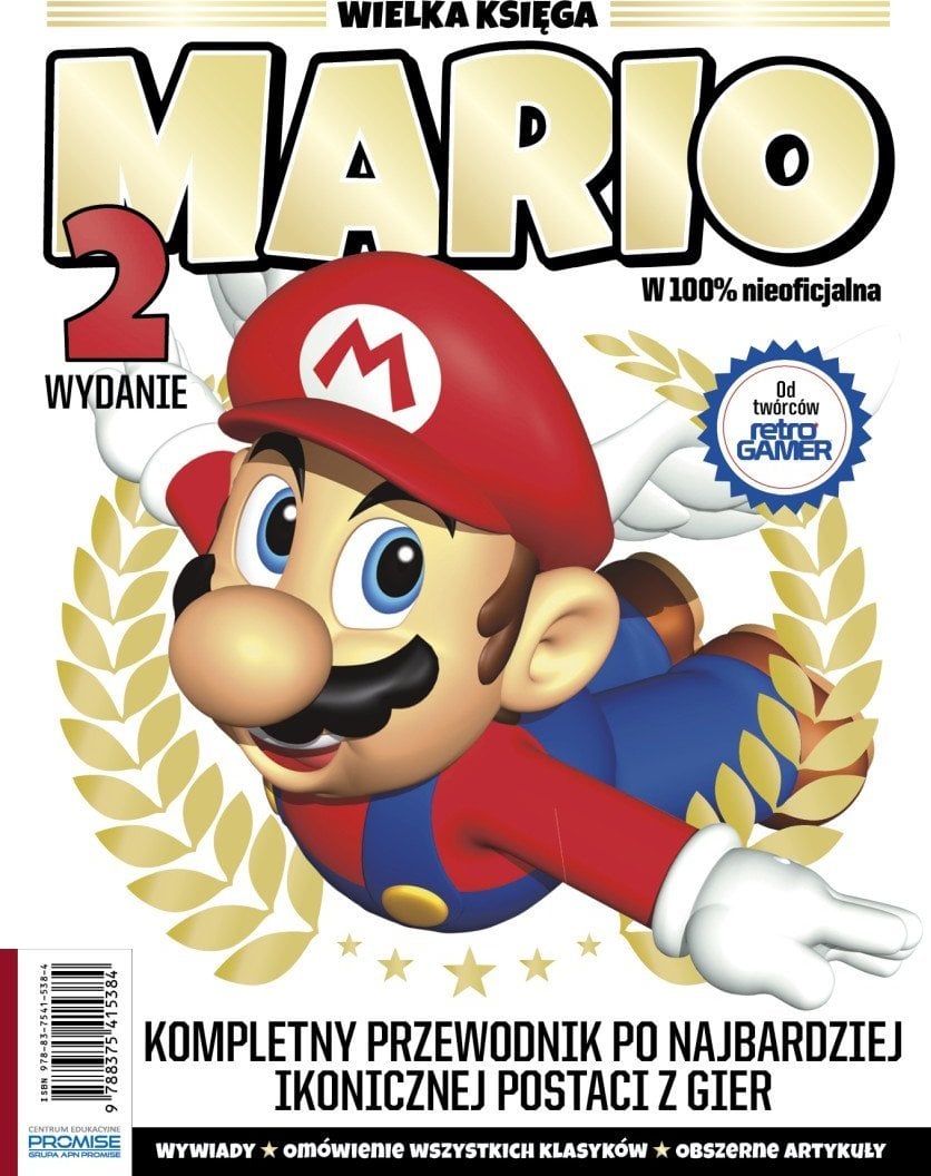Promise Wielka księga Mario, Wyd.2. Kompletny przewodnik po najbardziej ikonicznej postaci z gier