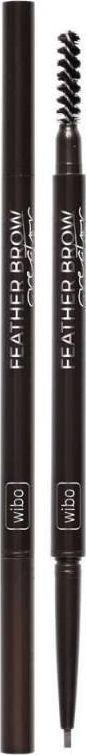 Wibo Wibo kredka do brwi ze szczotką FEATHER BROW DARK