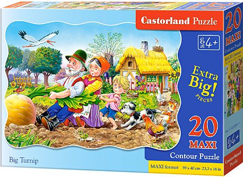 Castorland CASTOR 20 EL. MAXI Rzepka - 02283