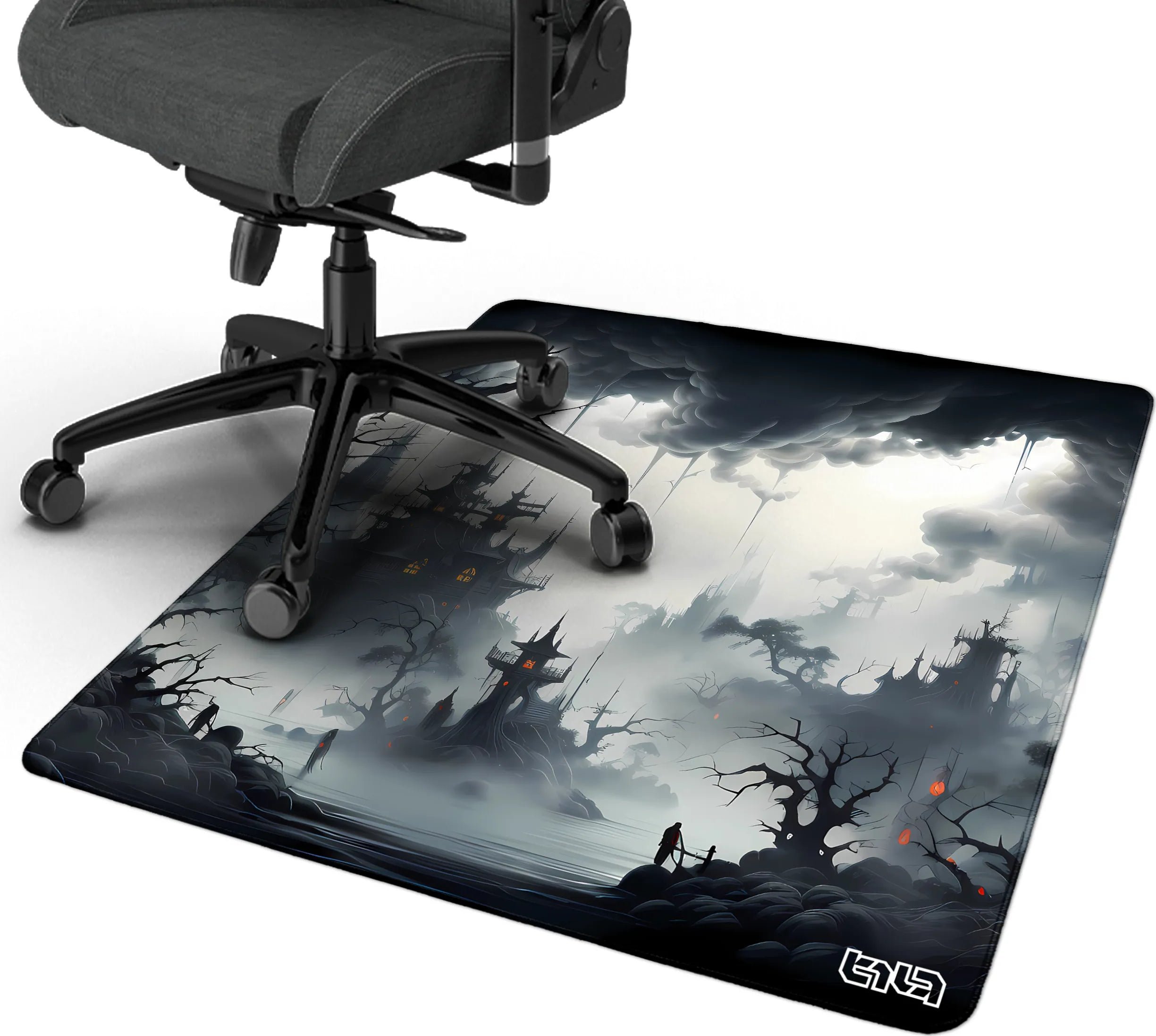 Tilt Mata pod Krzesło Ciemno i Ciemniej 100x100