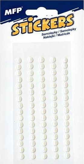 MFP paper naklejki perły 5mm 1101PE 1032382