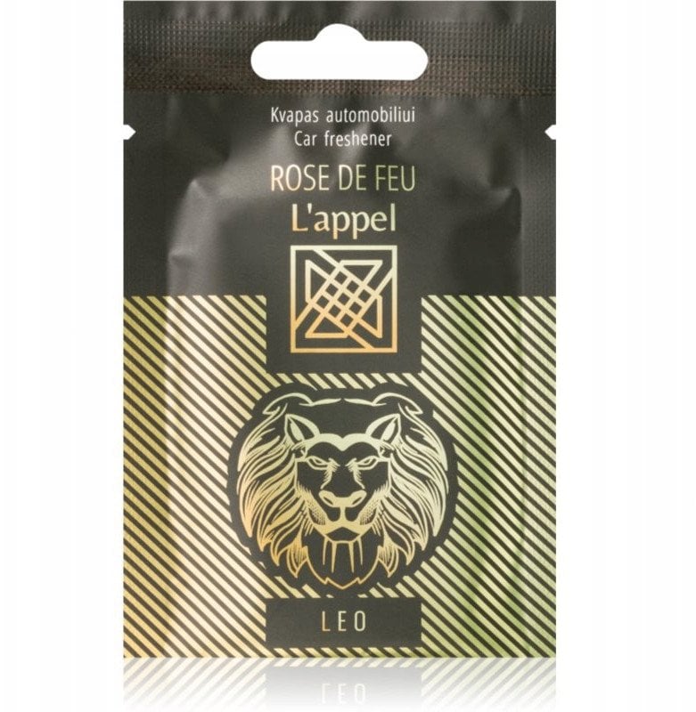 L'appel kvapas automobiliui, zodiako ženklas LEO (Liūtas)