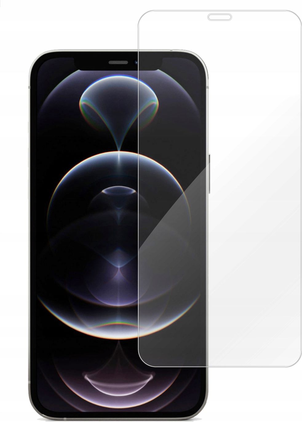 etumi Szkło Hartowane 9H Do Iphone 12 / 12 Pro Szybka Szkiełko Ochronne Na Ekran Twarde Płaskie Przód / Ochrona Matrycy Telefonu Glas0043