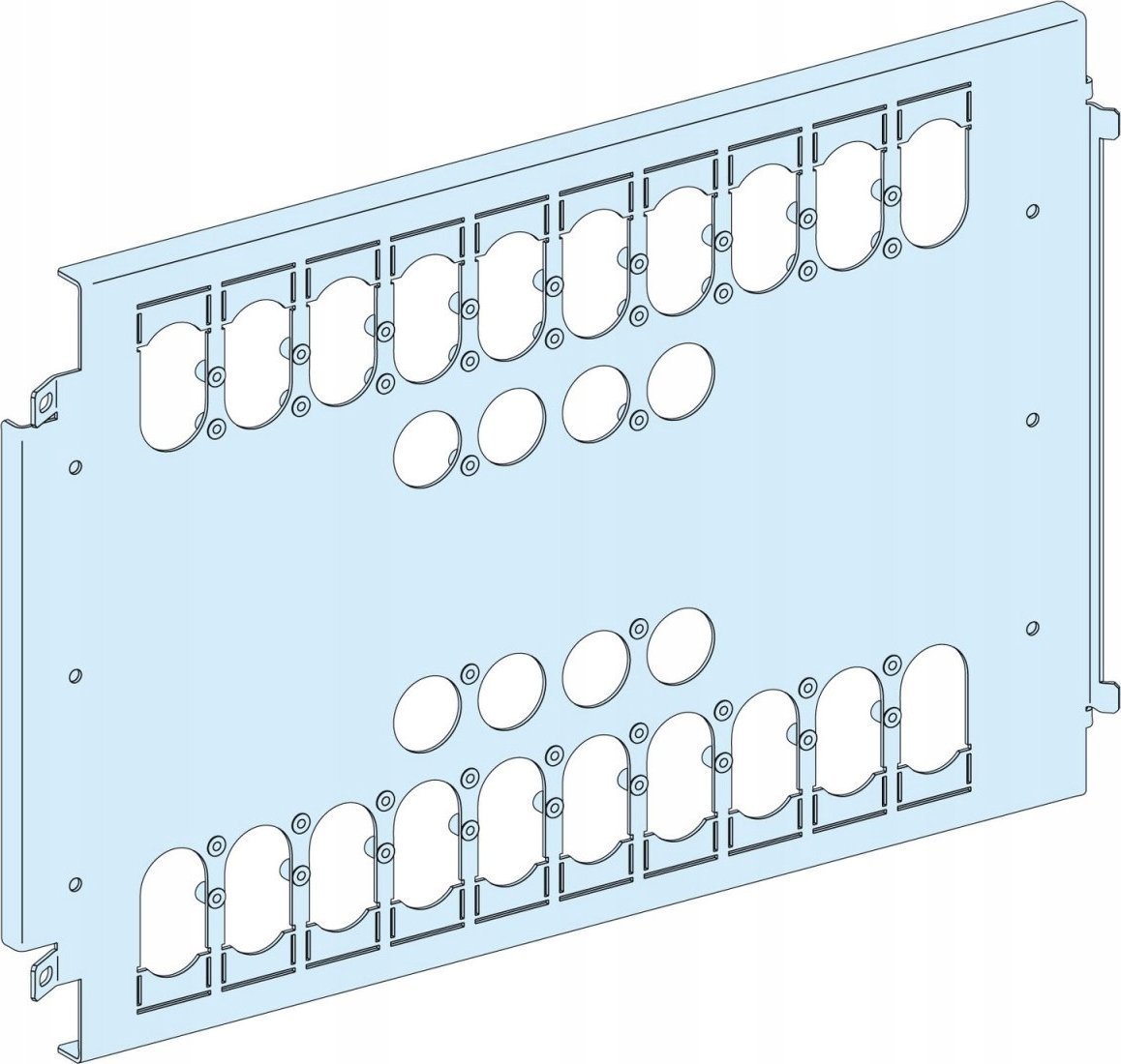 Schneider Prisma Plus, system P, płyta montażowa do pionowego NSX100-250 LVS03422