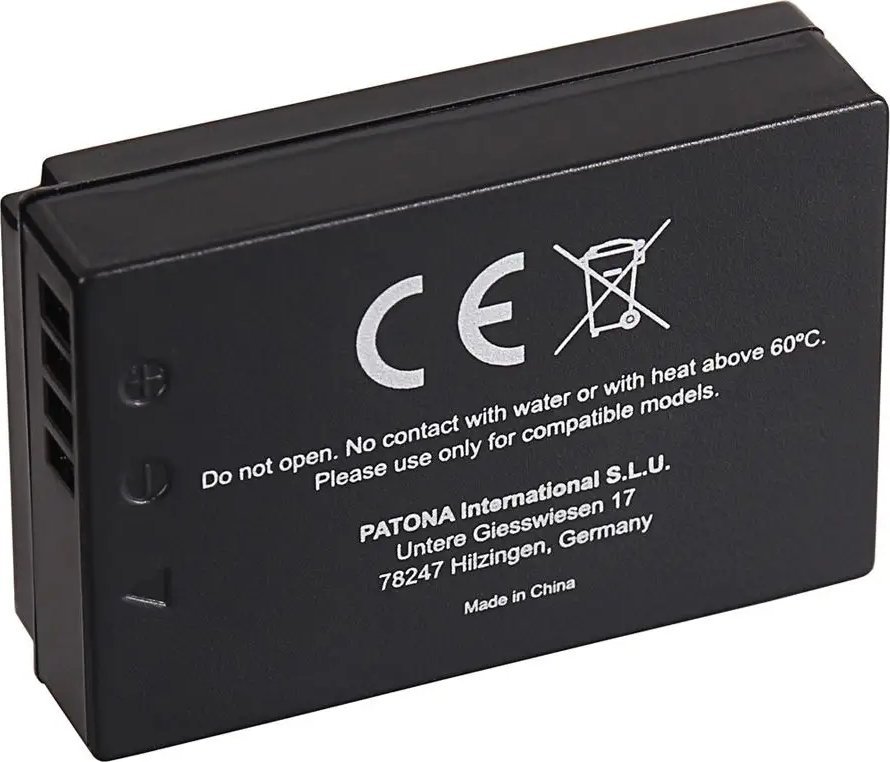 Akumulator Patona PATONA 1297 bateria do aparatu/kamery Litowo-polimerowy (LiPo) 850 mAh