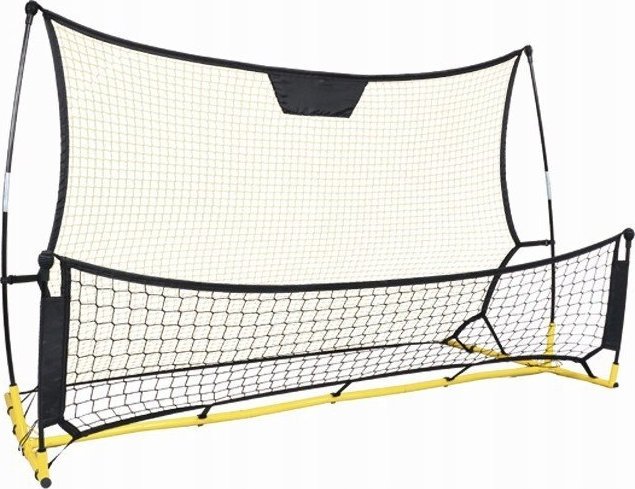 Korbi Trenażer piłkarski Rebounder dwustronny 2,2x1,1 m