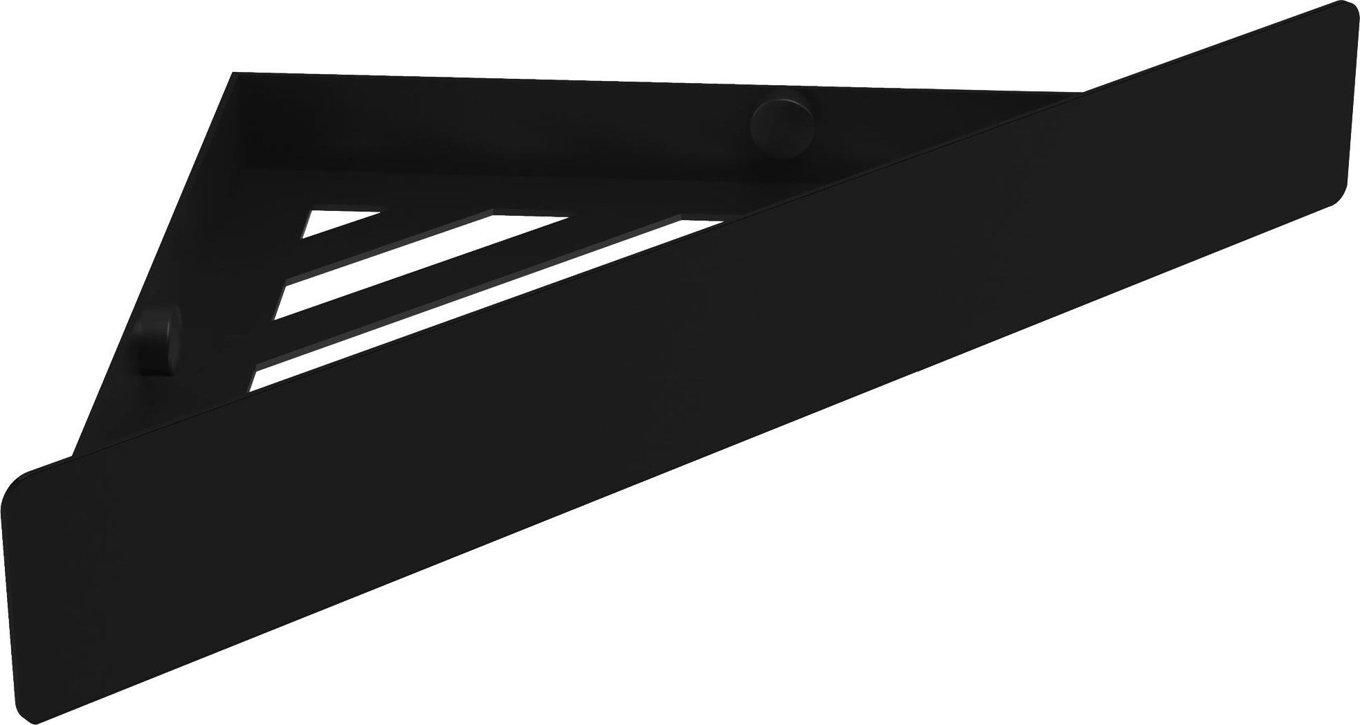 Rea Półka łazienkowa prysznicowa SF07 czarny mat