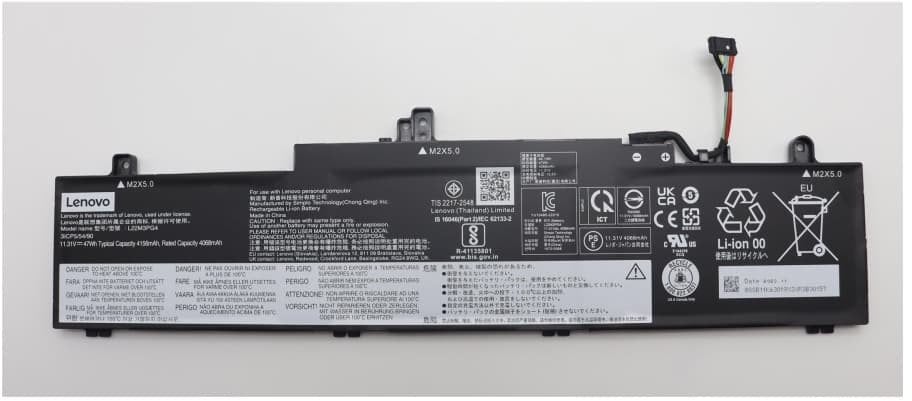 47Wh 3-cell laptop battery,