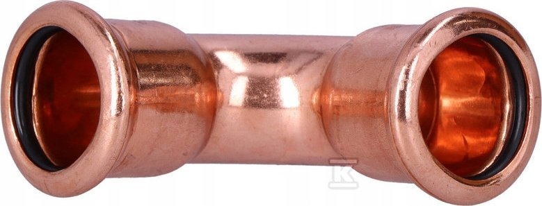 Kolano 90° Copper - 22 (S)KAN-THERM