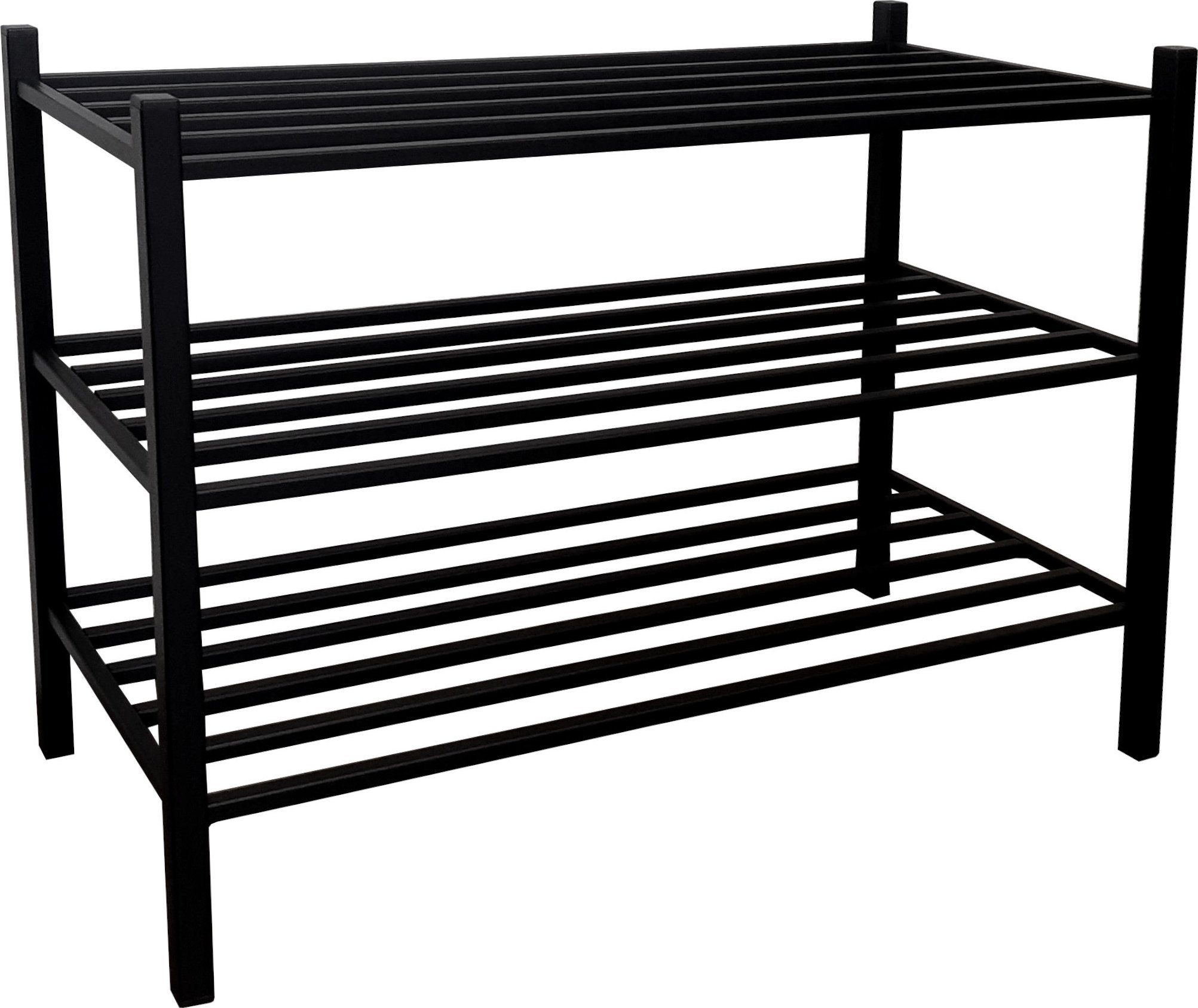 Atos Szafka Ławka na buty Regał Półka stelaż czarny