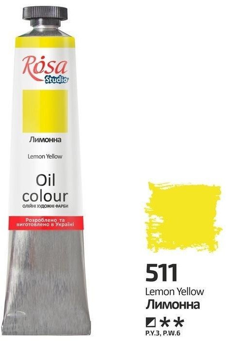 Farba olejna lemon yellow 511 45ml