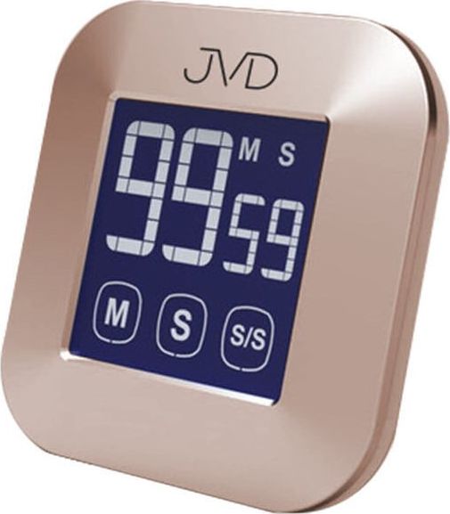 Minutnik JVD cyfrowy złoty