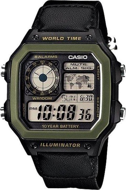 Zegarek Casio Zegarek CASIO AE-1200WHB-1BVDF
