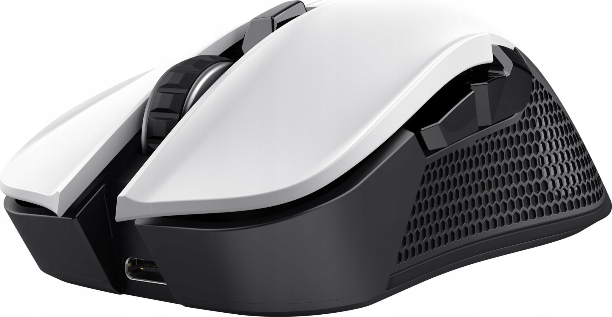 Mysz Trust myś GXT 923W YBAR Gaming Wireless Mouse, optická, USB, biała