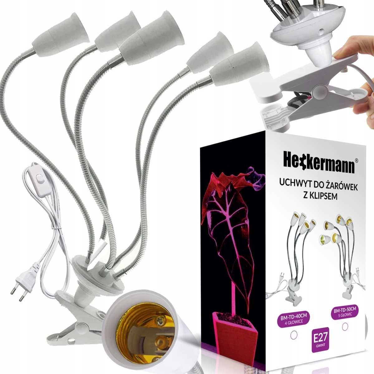 Lampka biurkowa Heckermann biała (18860934)