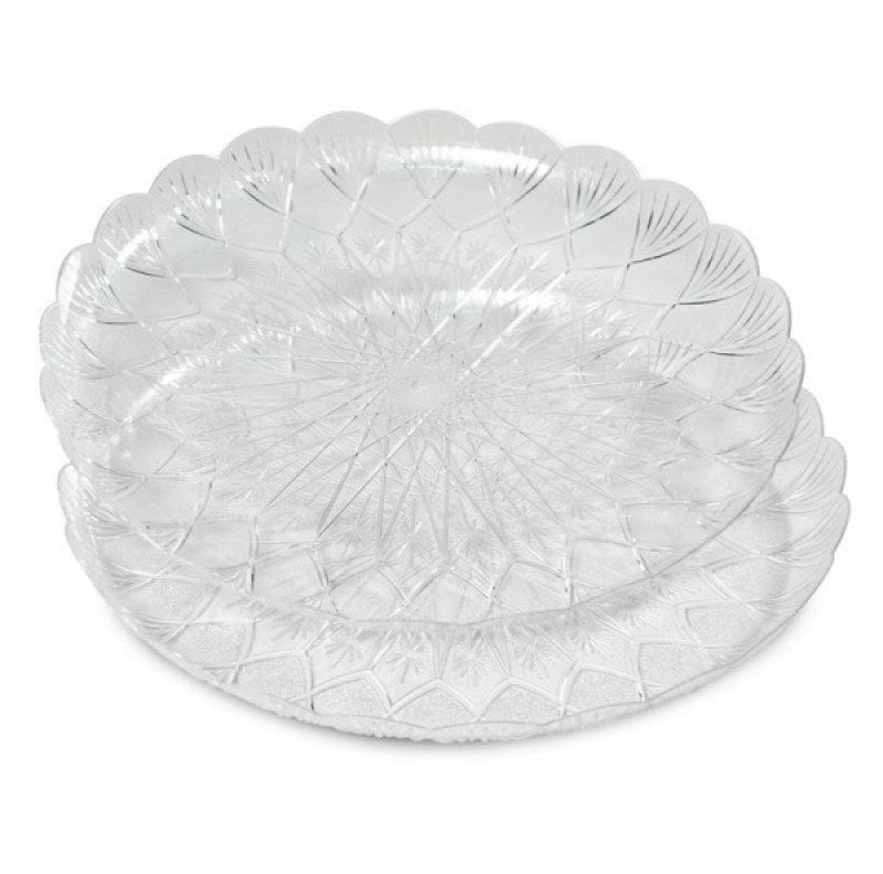 Plastmasas paplates caurspidigas komplekts 2 gab. Easy Bake O33cm 8006043008760