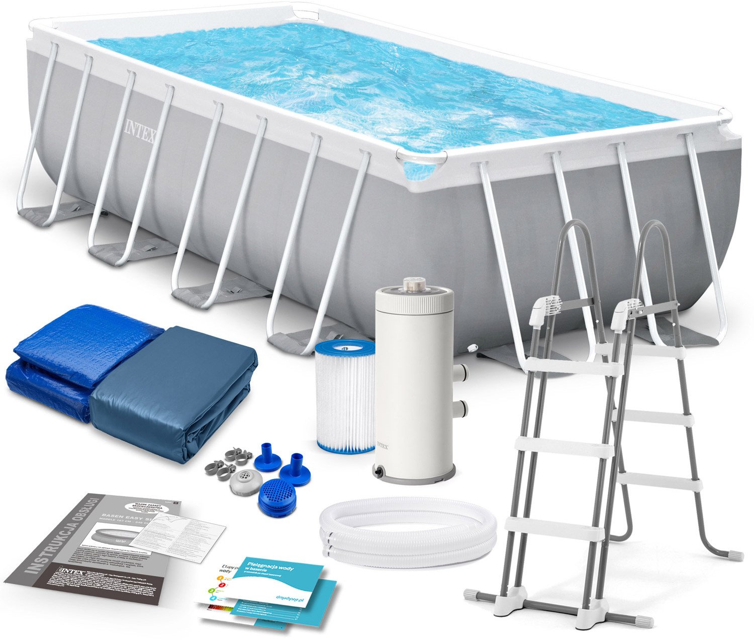 Intex Basen stelażowy Prism 488x244cm (26792)