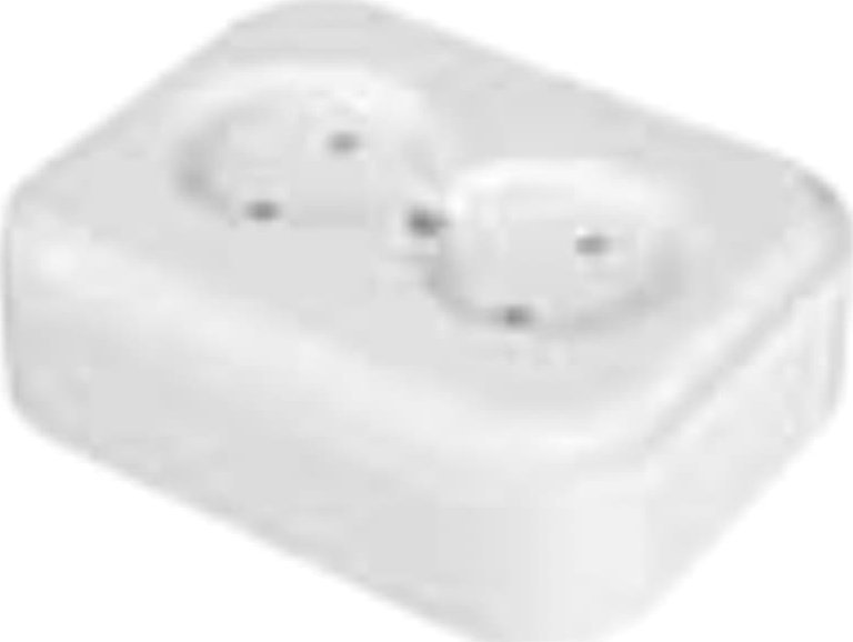 Timex NEFRYT Gniazdo podwójne b/u natynkowe białe GNt-5N