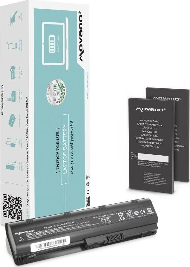 Bateria Movano Bateria Movano do notebooka Compaq Presario CQ42, CQ62, CQ72