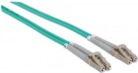 Intellinet Network Solutions Patchcord światłowodowy OM3 50/125 MM LC-LC Duplex 10m (750097)